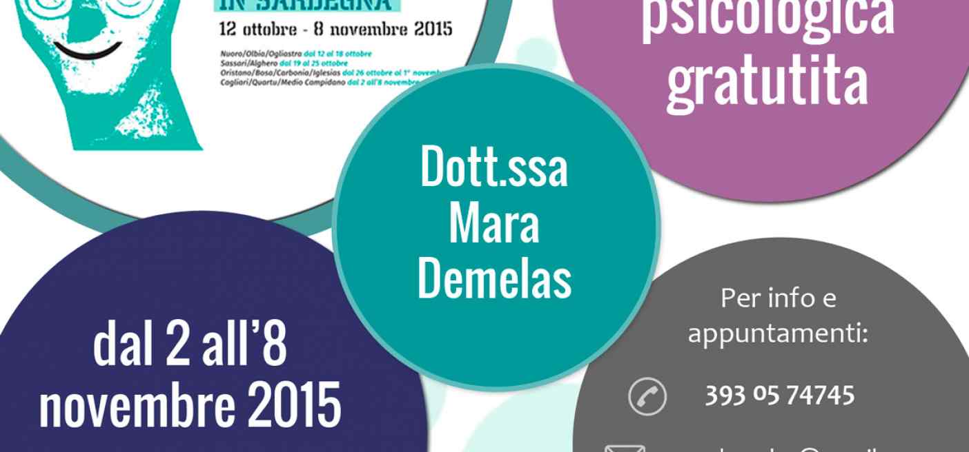 Settimana del Benessere psicologico - Cagliari